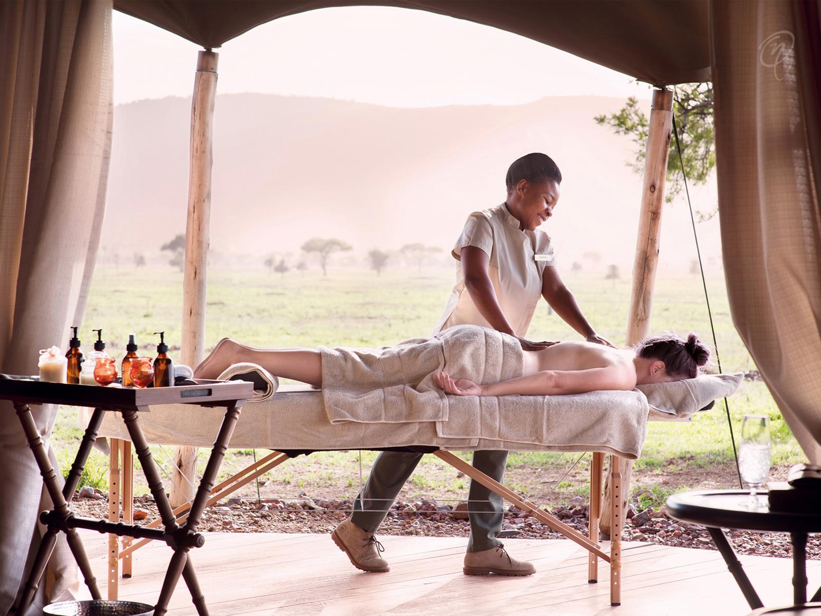 Auch gegen verspannte Muskeln kann man etwas tun...