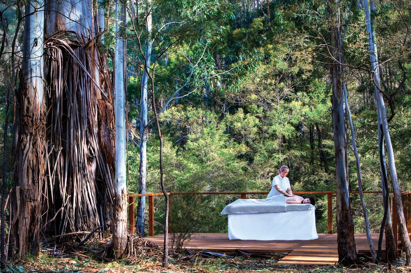 Eine Massage der besonderen Art