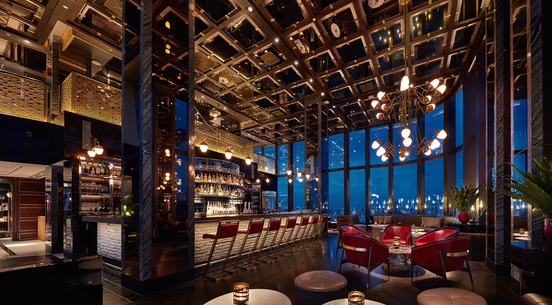 Stilvolles Ambiente in der Cocktail Bar