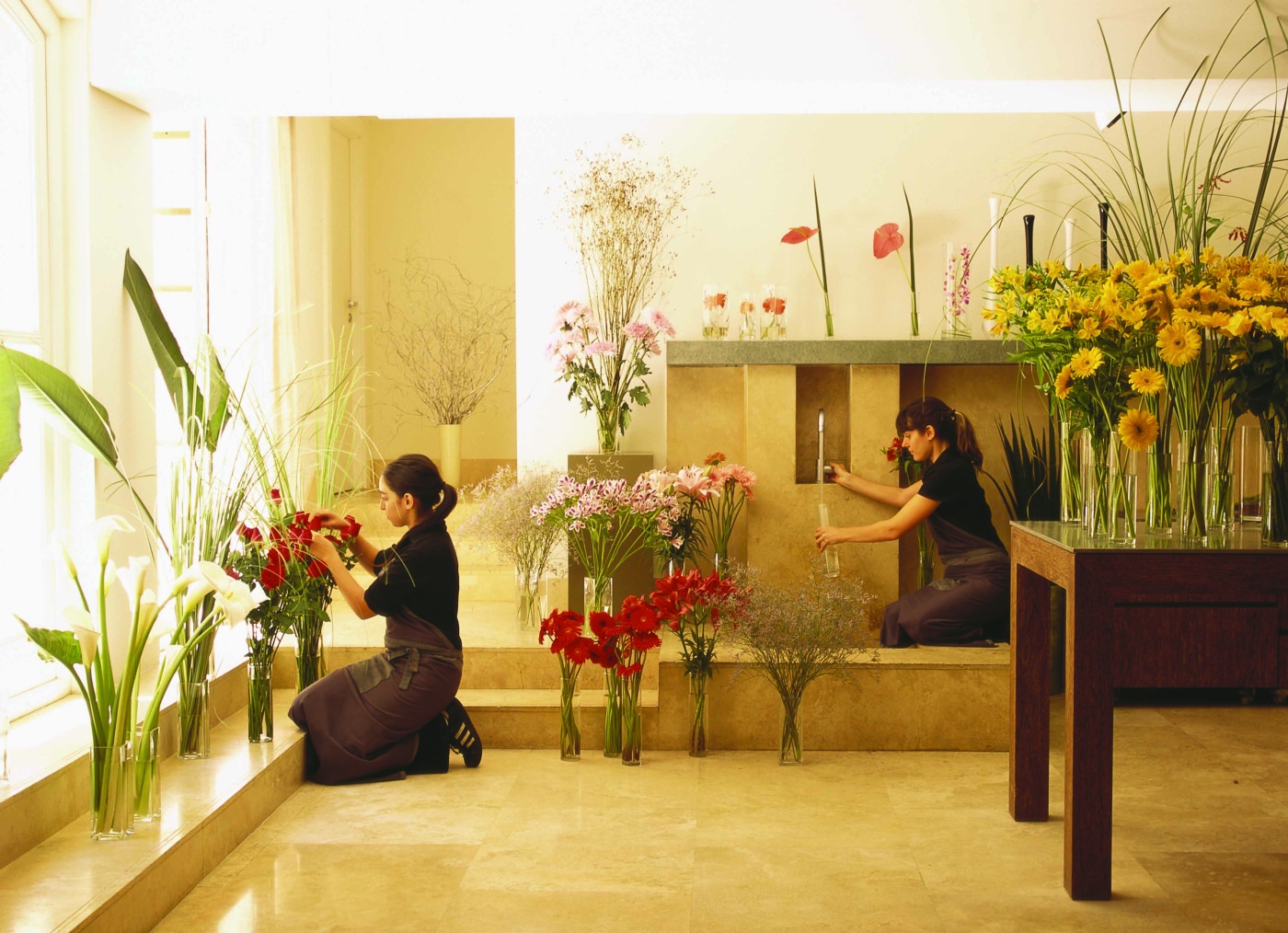 Lassen Sie die Blumen sprechen