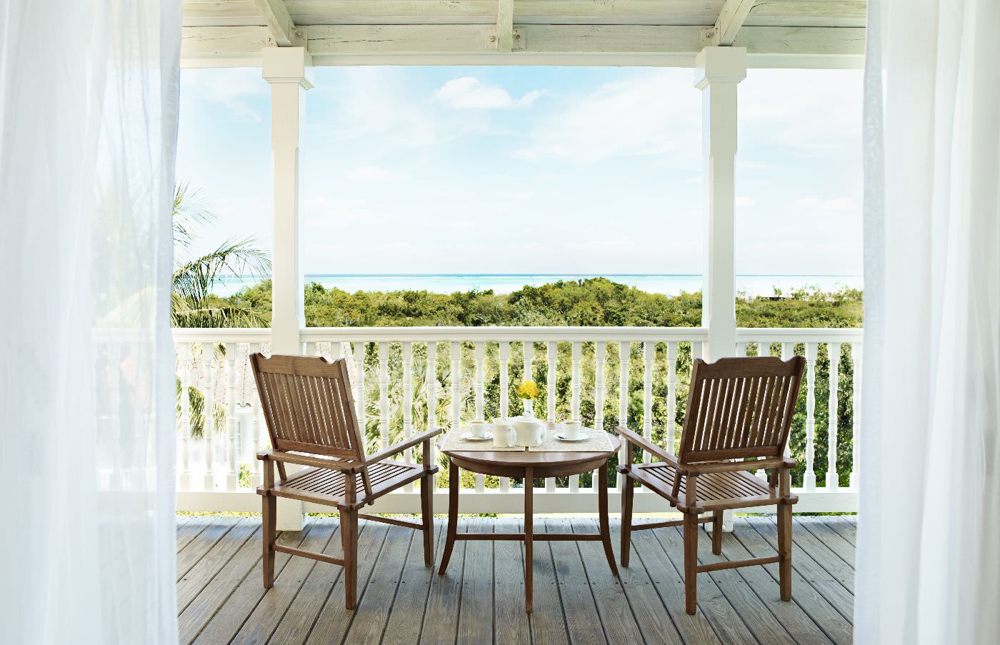 Ein neuer Tag im Paradies beginnt