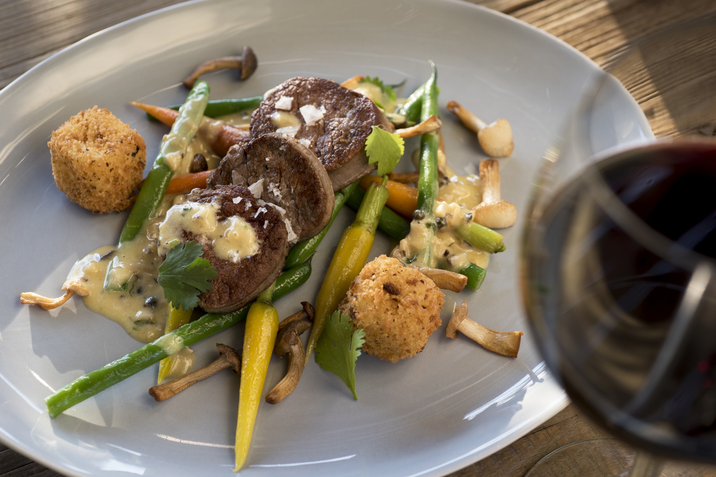 Die erstklassige Küche wird Sie begeistern