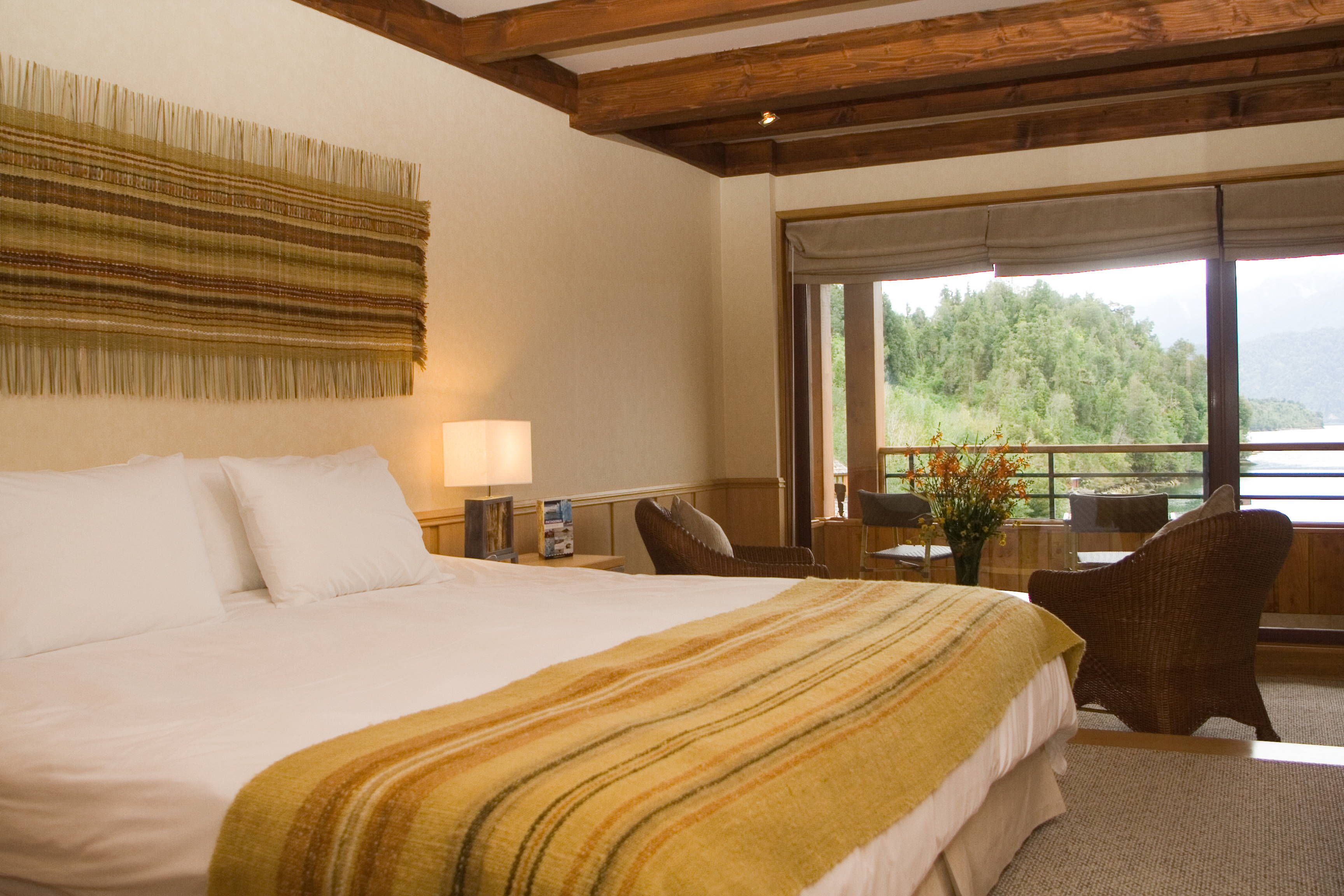 Sogar aus dem Zimmer die Natur geniessen