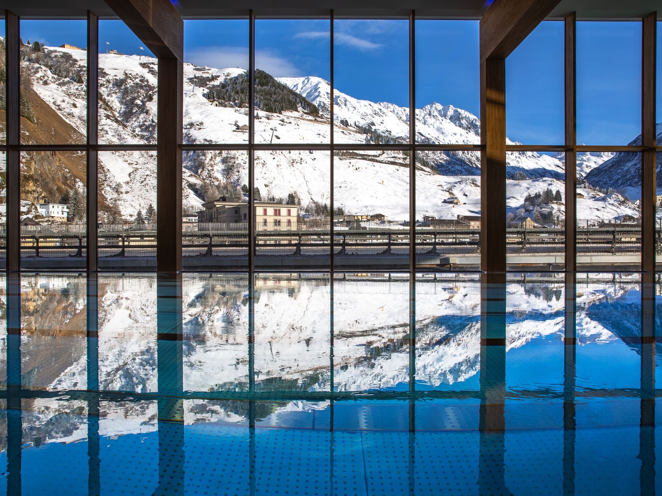 Selbst vom Pool aus haben Sie eine grandiose Aussicht