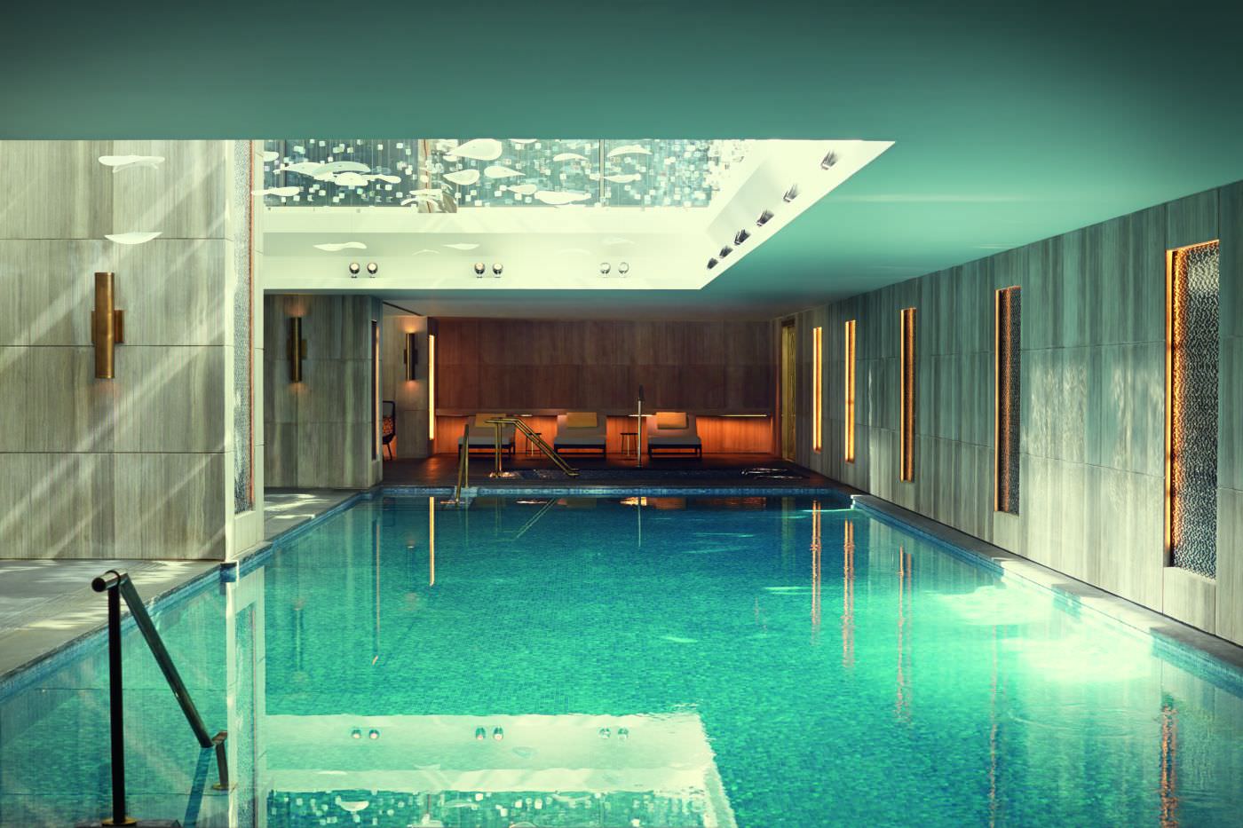 Indoor Pool - abtauchen und erfrischen