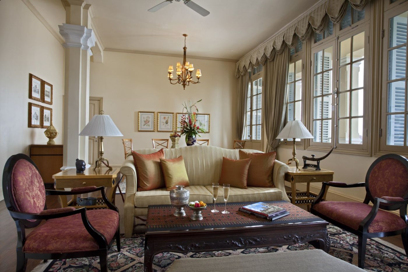 Gemütliches Interieur