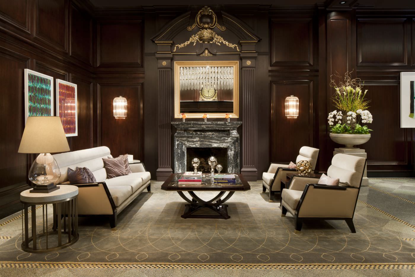Elegantes Interieur im Rosewood Georgia