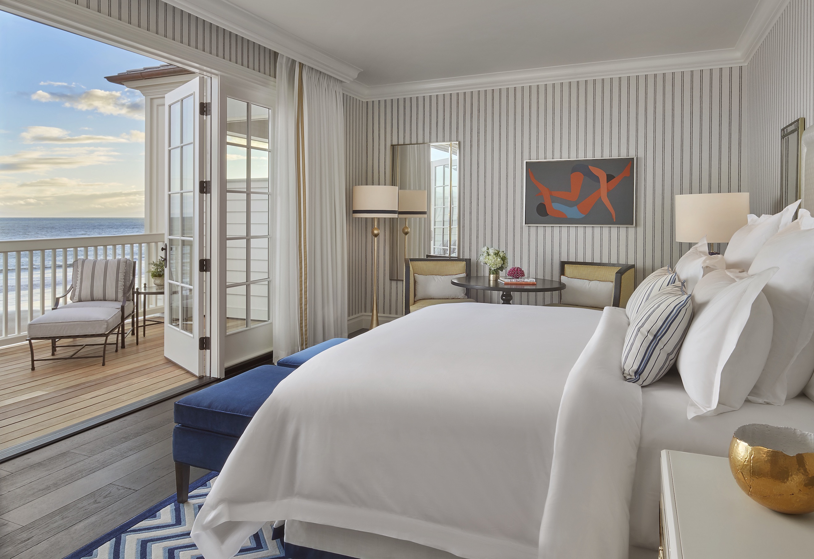 Das Beach House Studio mit uneingeschränktem Blick auf den Ozean