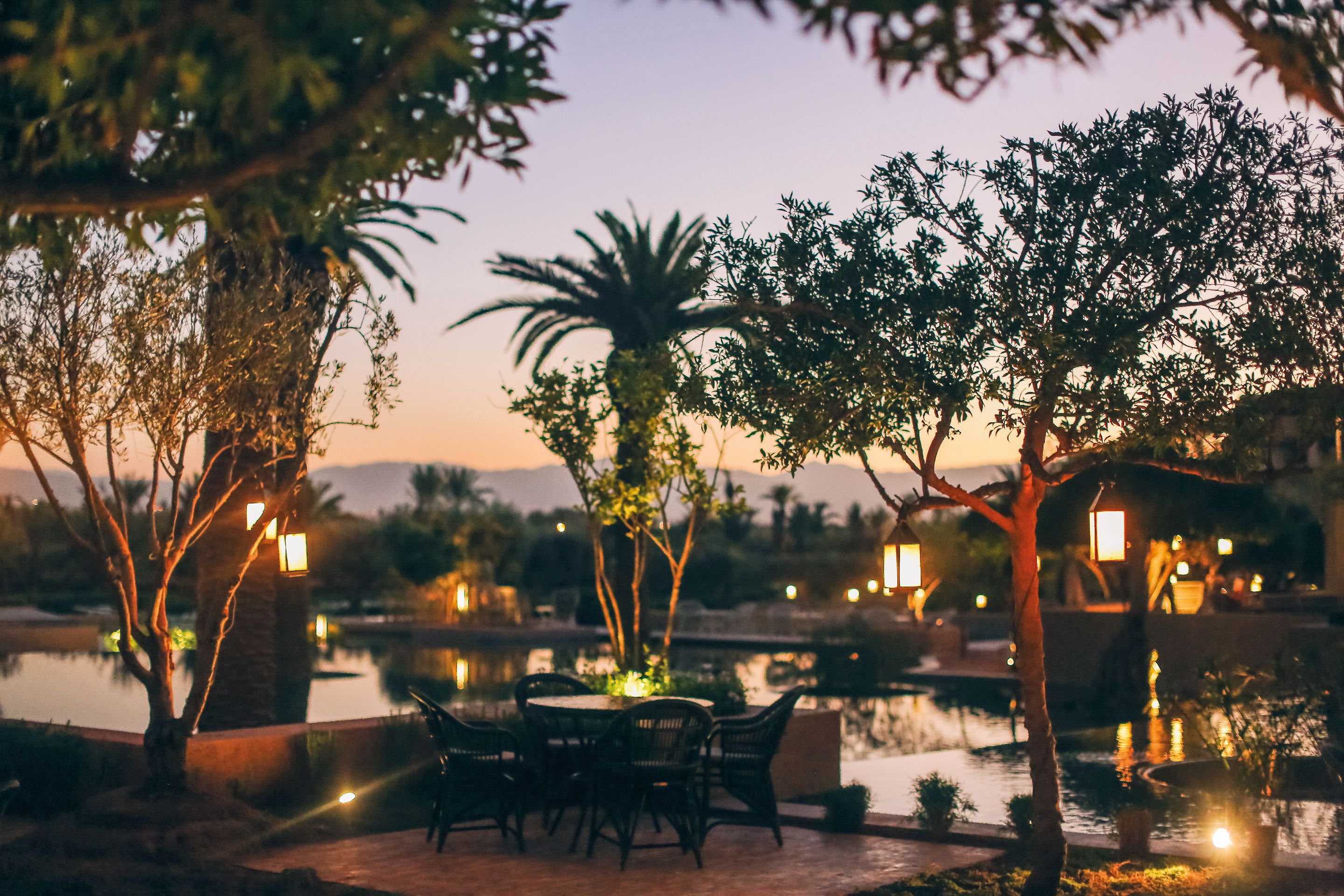 Wunderbare Abendstimmung