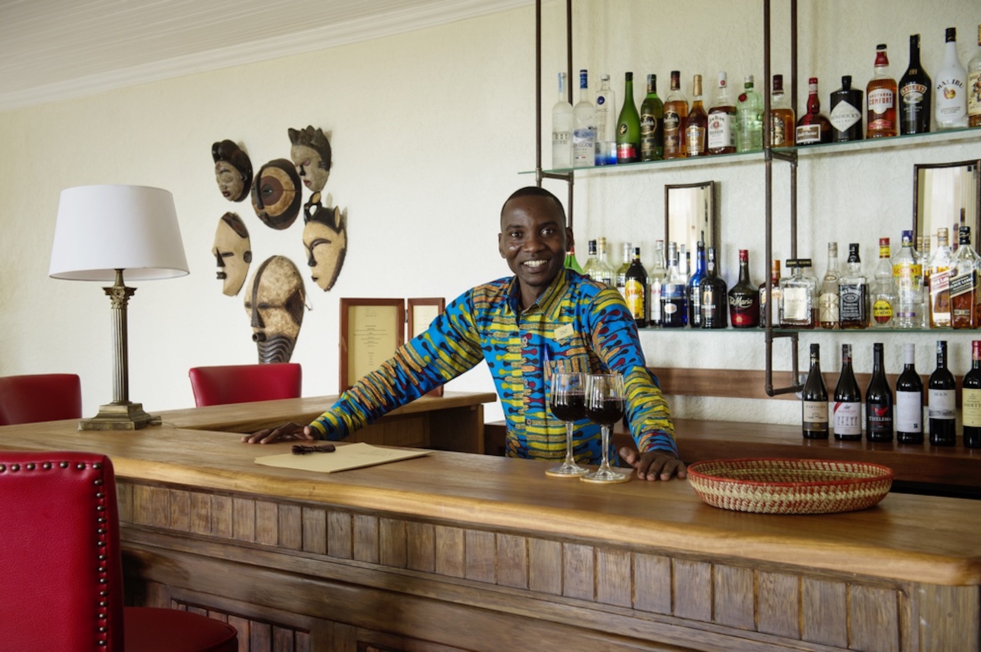 An der Bar gibt es Drinks ganz nach Ihrem Geschmack