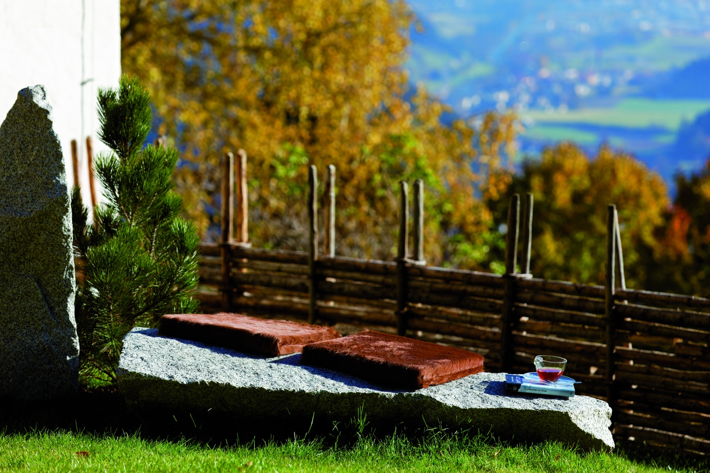 Entspannen Sie im Freien 