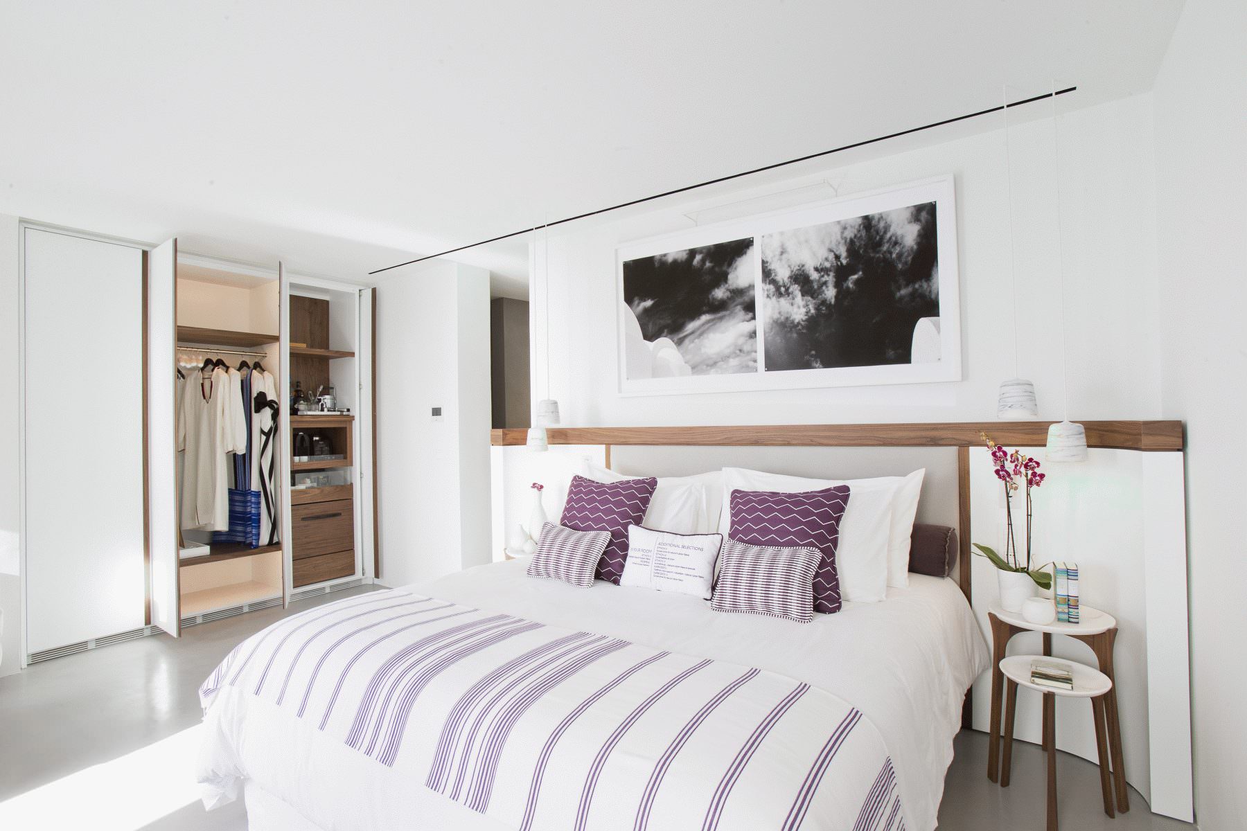 Lichtdurchflutete Zimmer