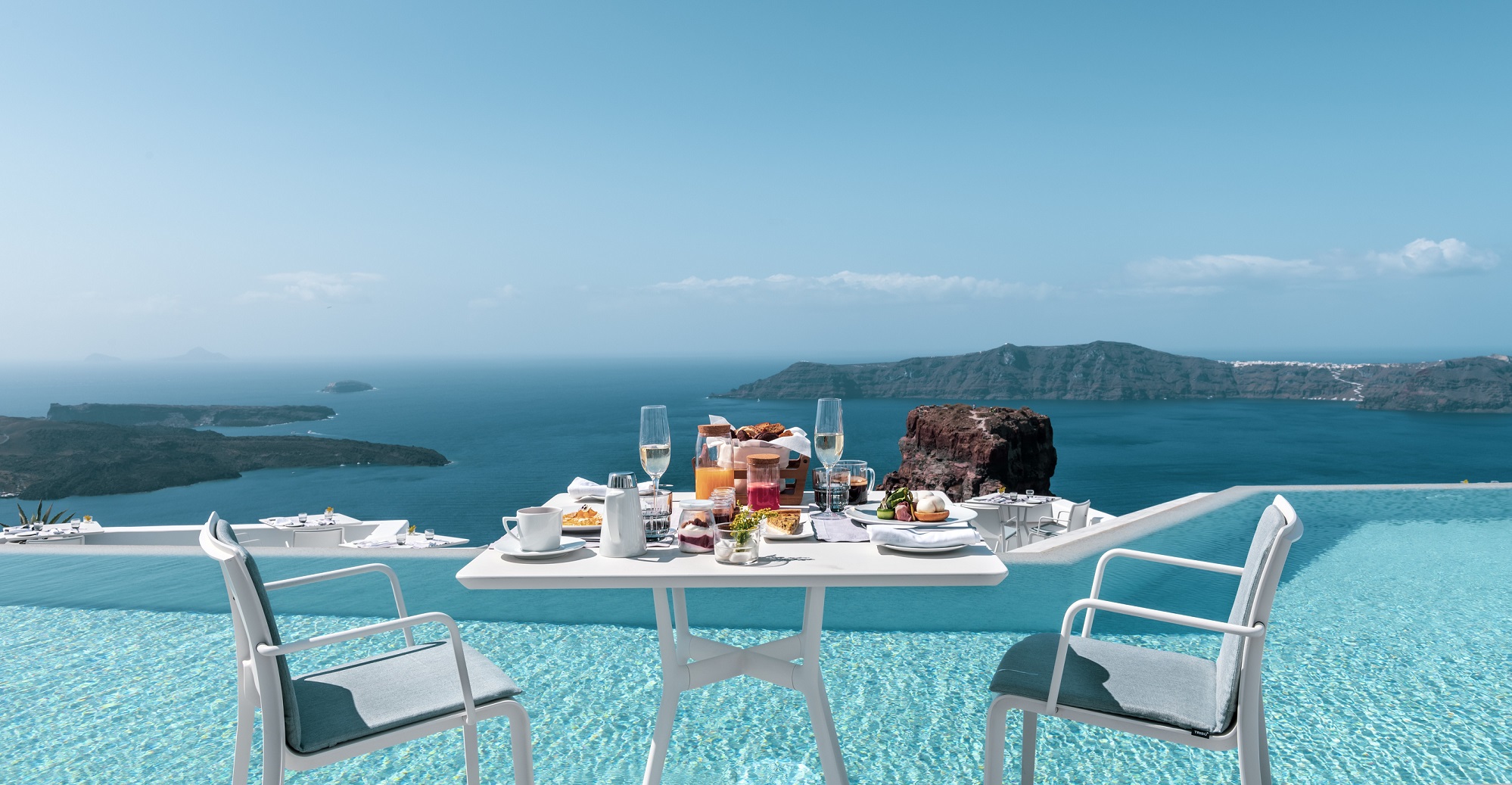 Frühstück mit Aussicht