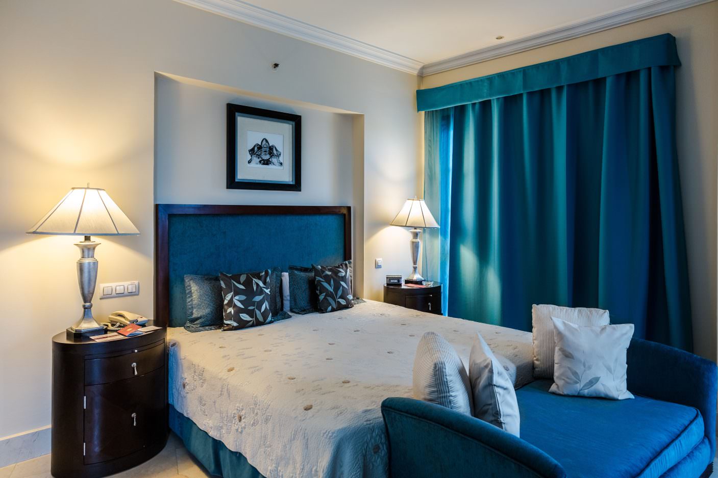 Blaue Stunde in Ihrer Suite