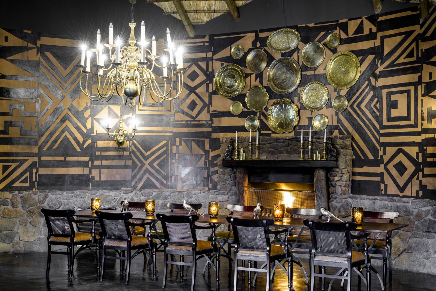 Herrliche Atmopshäre beim Dinner