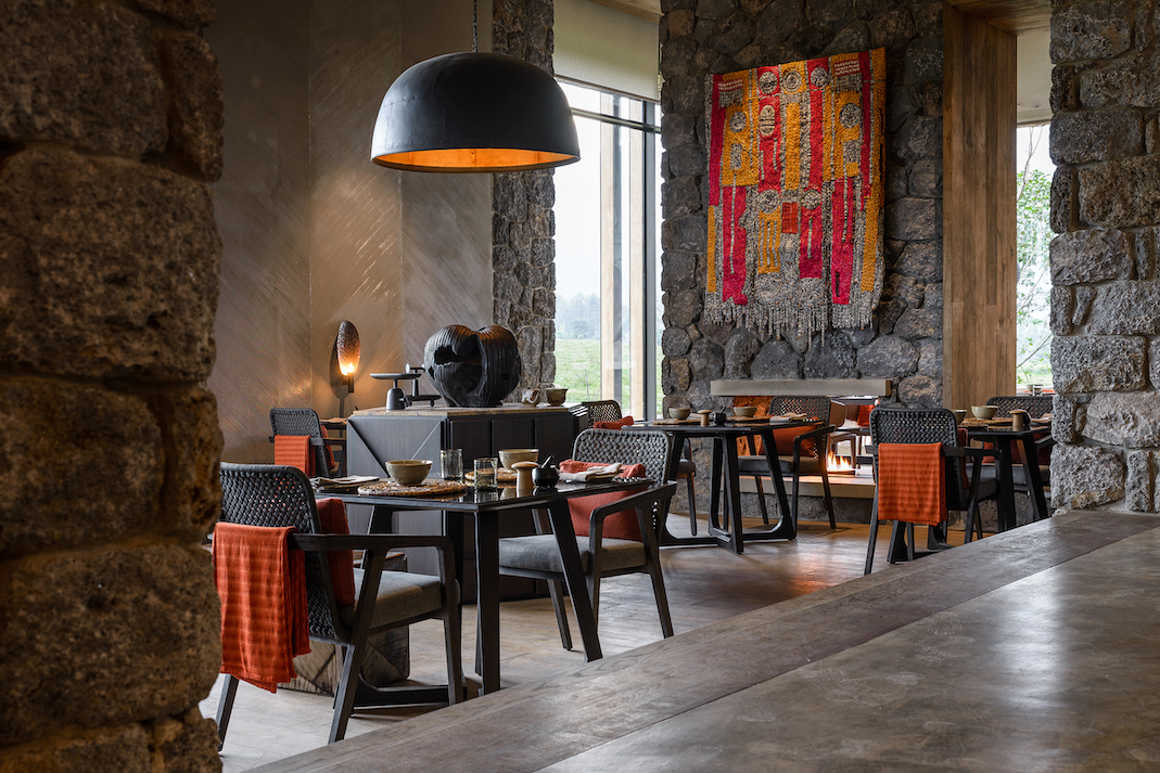 Vorzügliche Küche bietet das Restaurant