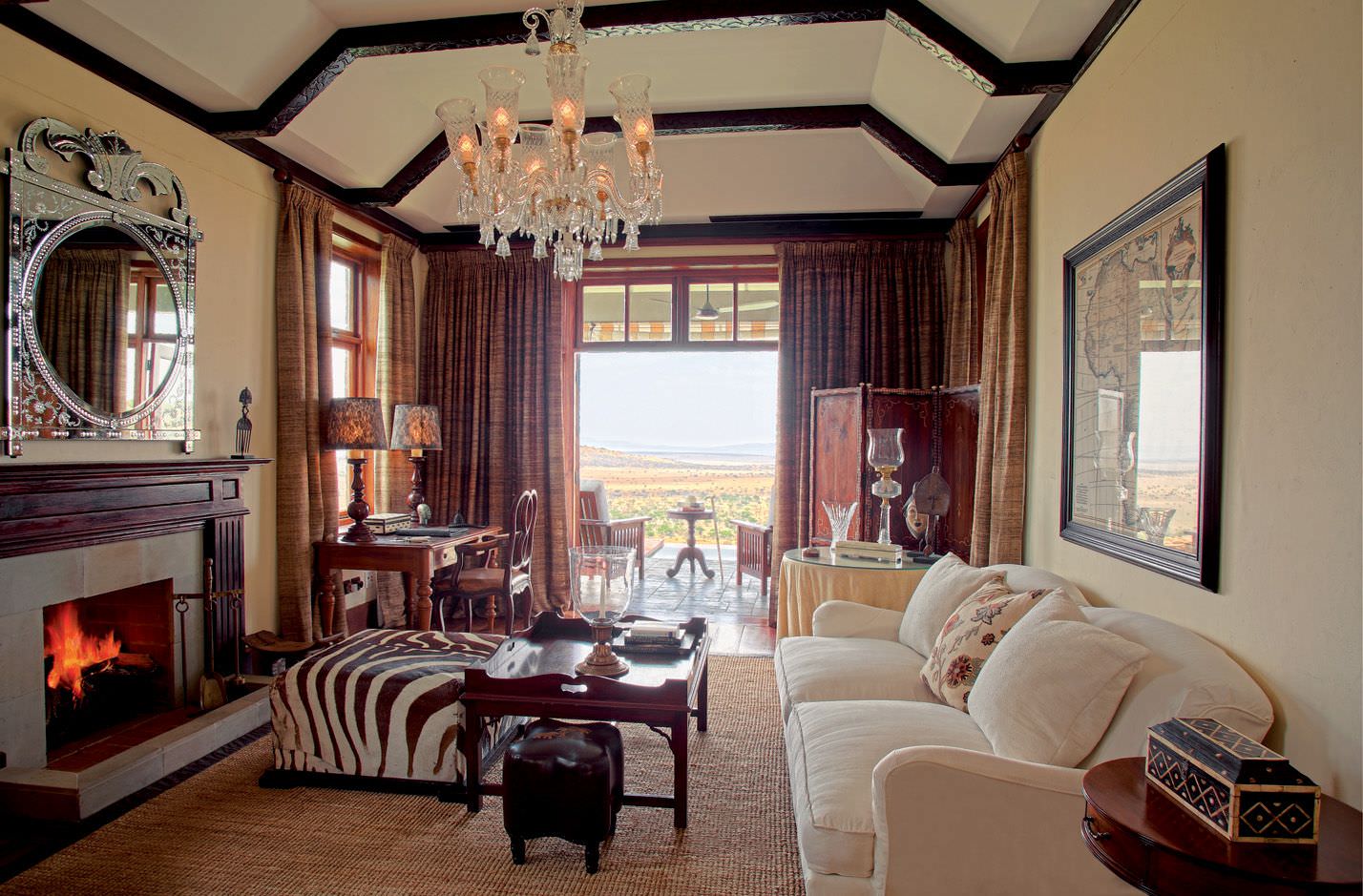 Eines der eleganten Cottages in Sasakwa