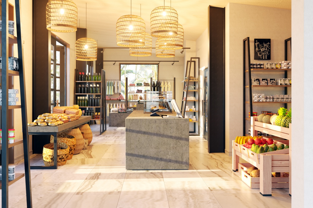 Das einladende Gourmet Deli 