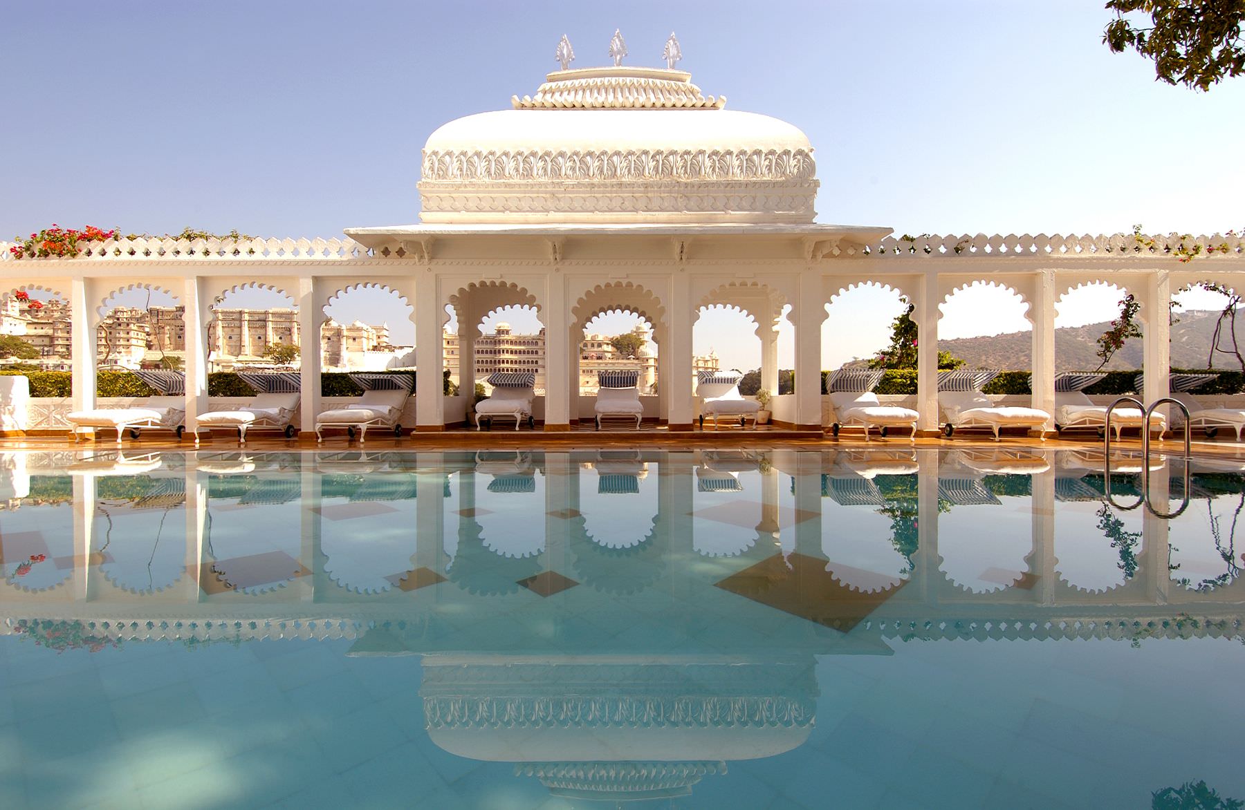 Willkommen im Taj Lake Palace