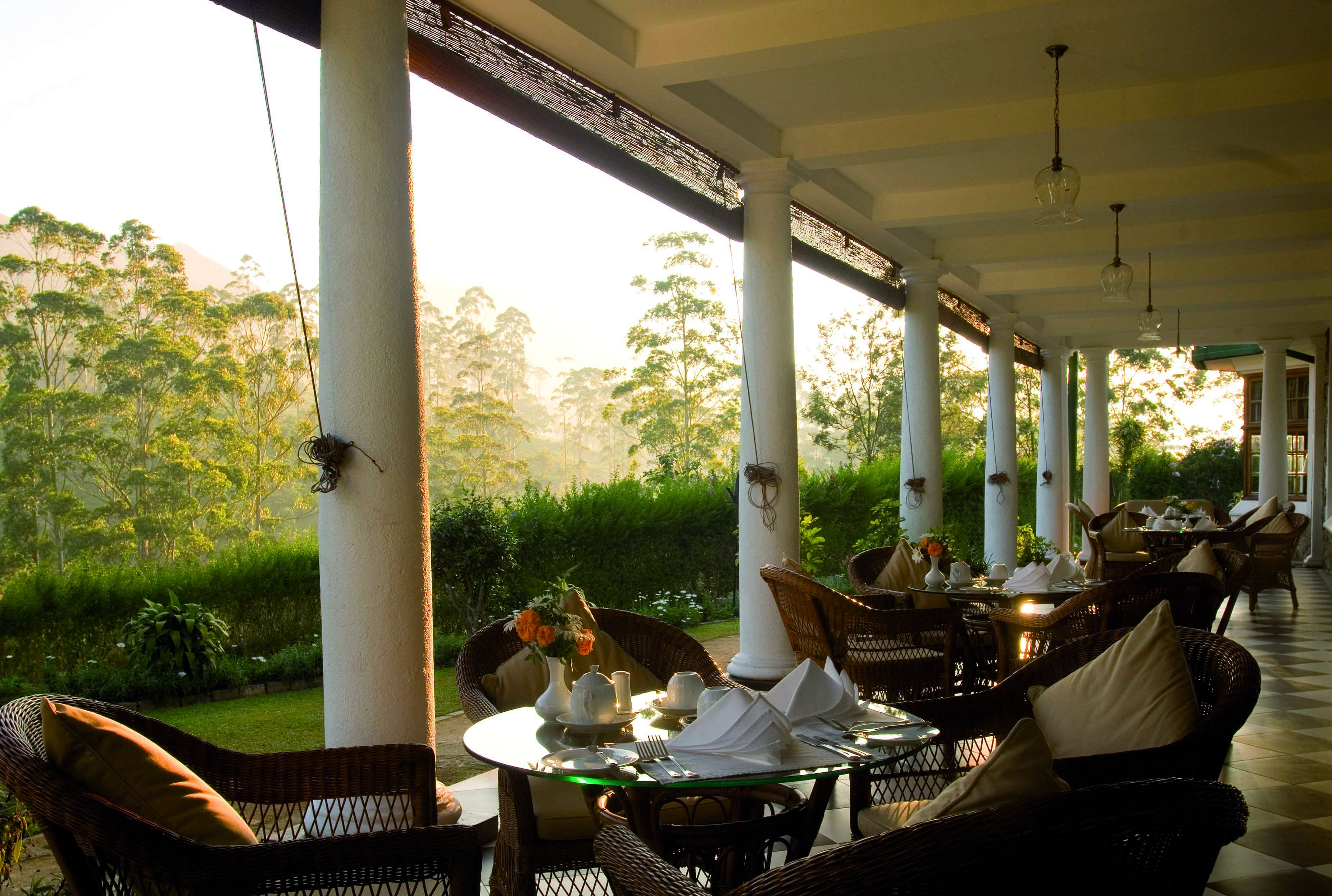 Geniessen Sie die Landschaft schon beim Frühstück