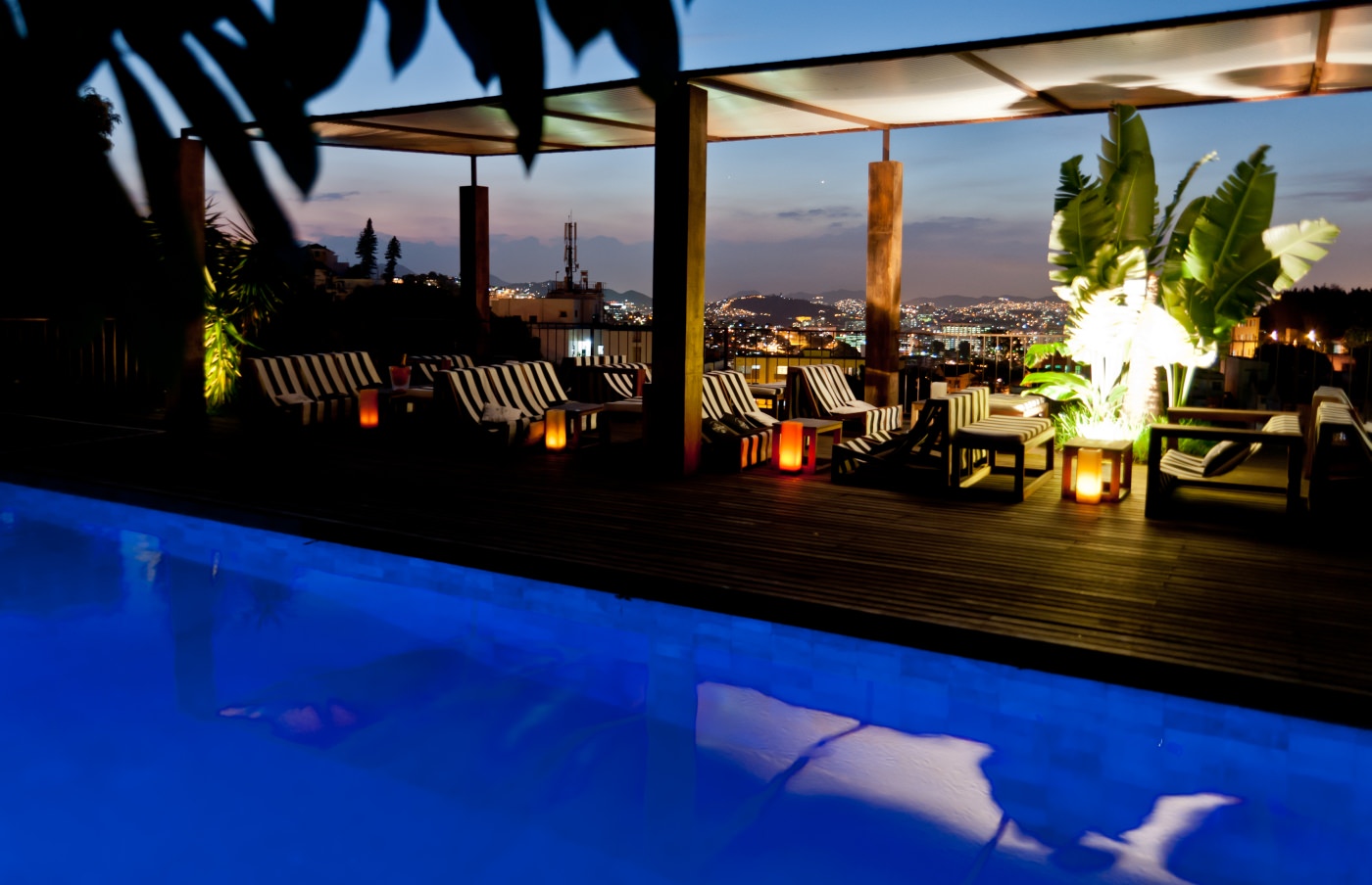 Entspannen Sie auf der Terasse