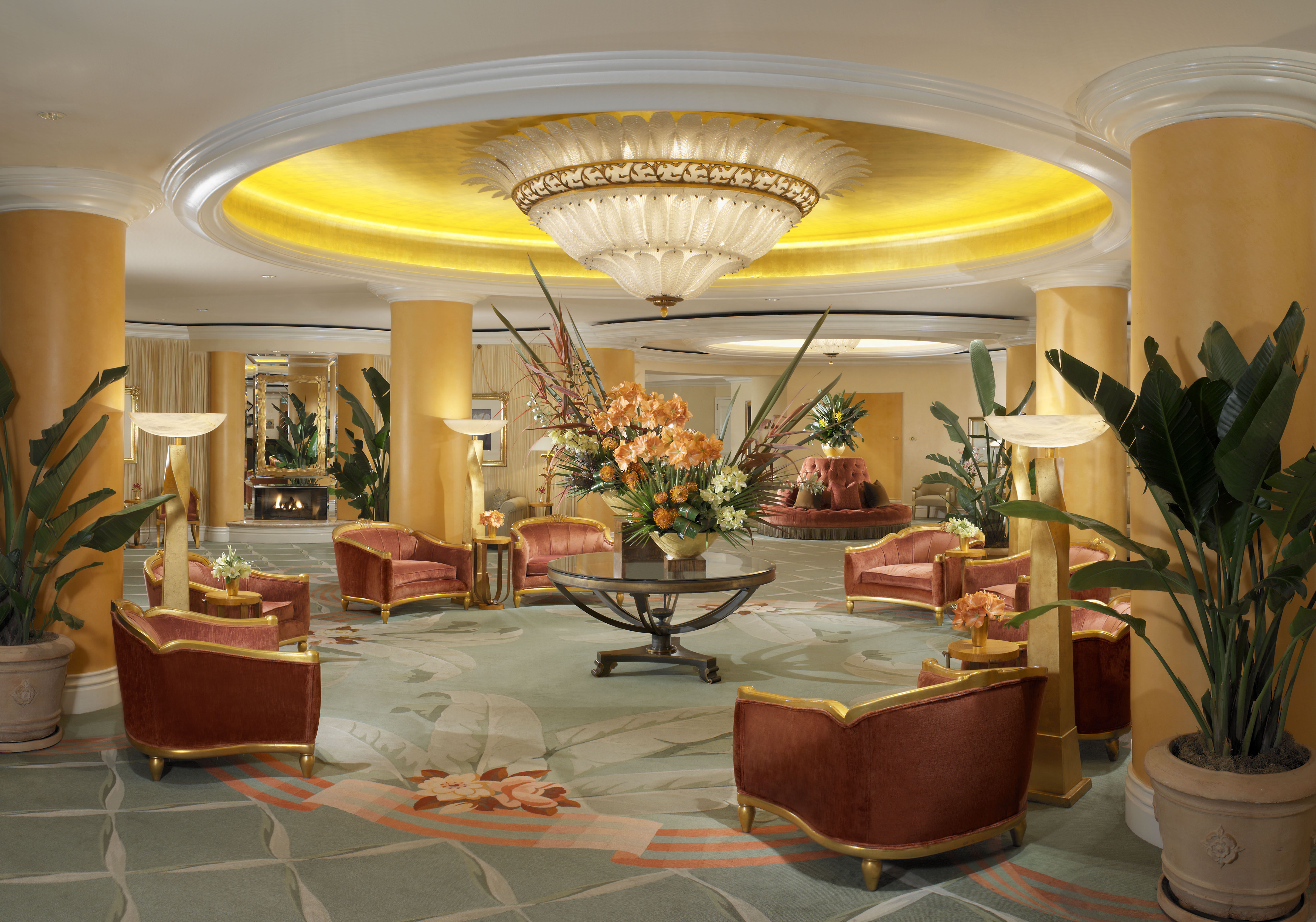 Die elegante Lobby