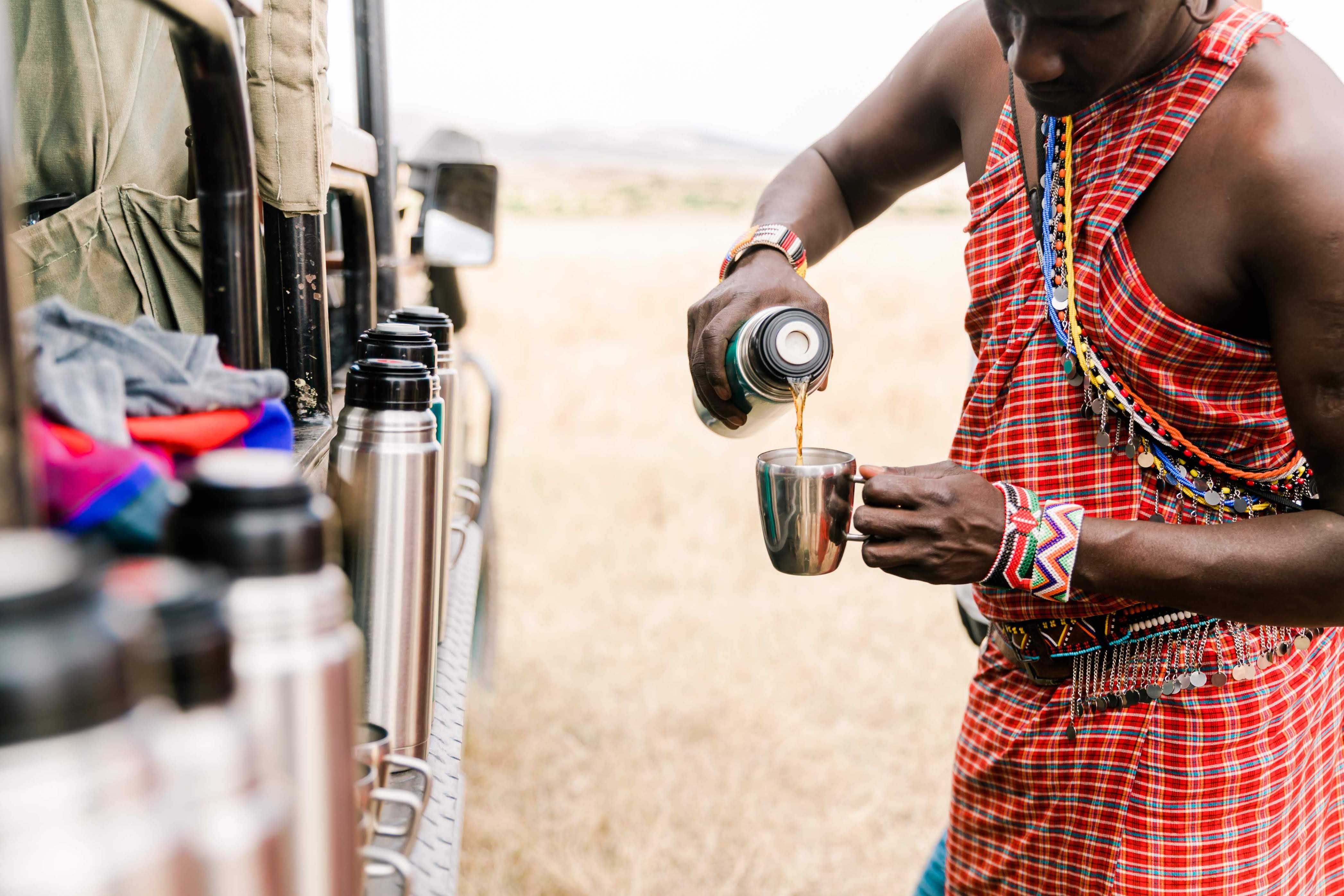 Auch für eine Kaffeepause unterwegs ist gesorgt