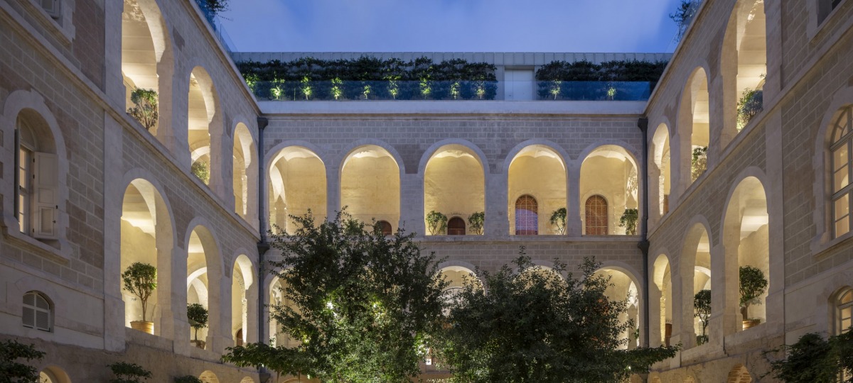 Stimmungsvolles Ambiente im Renaissance Gebäude