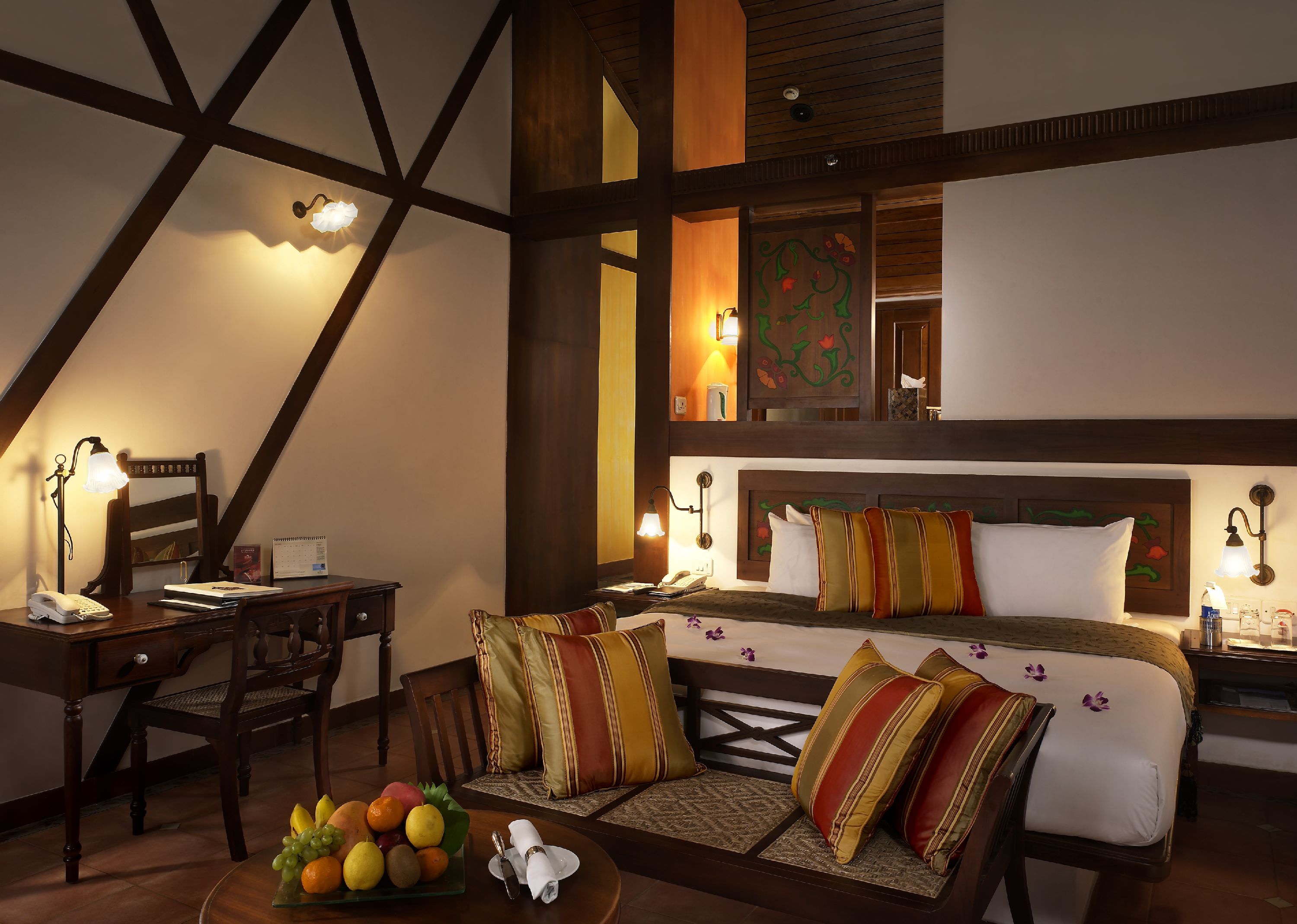 Die wünderschön gestalteten Zimmer