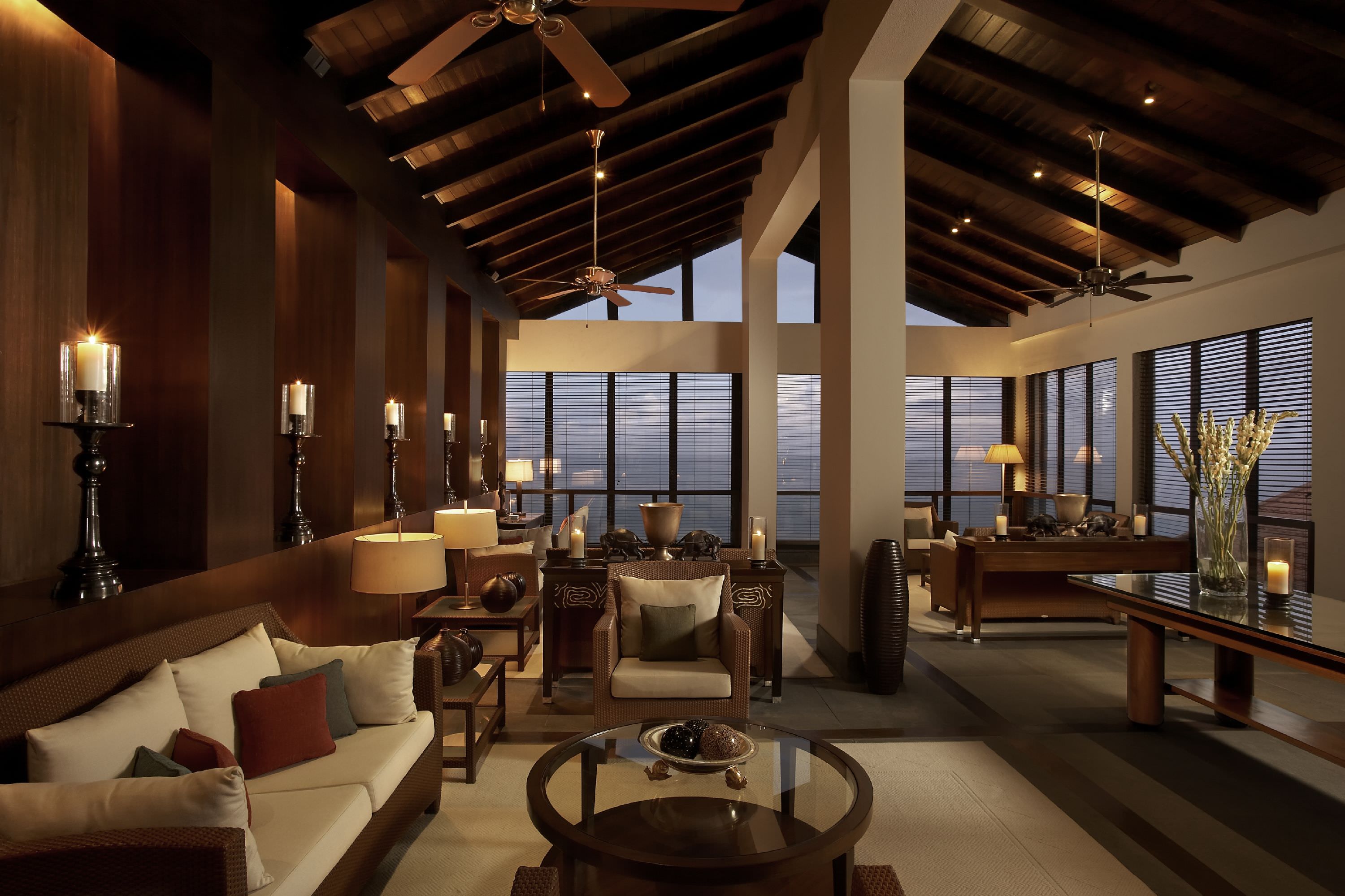 Die geschmackvolle Club-Lobby