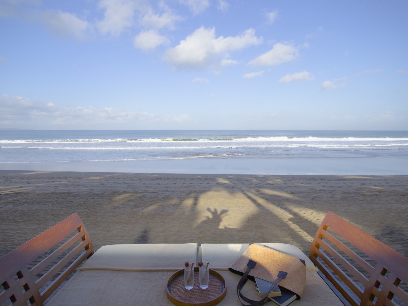 Entspannung pur am Strand des The Legian