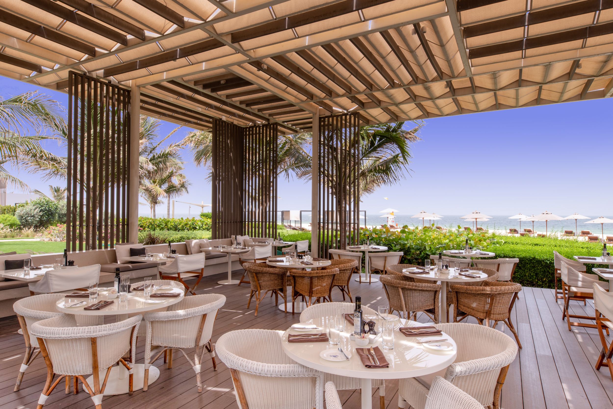 Genießen Sie ein Abendessen im Restaurant