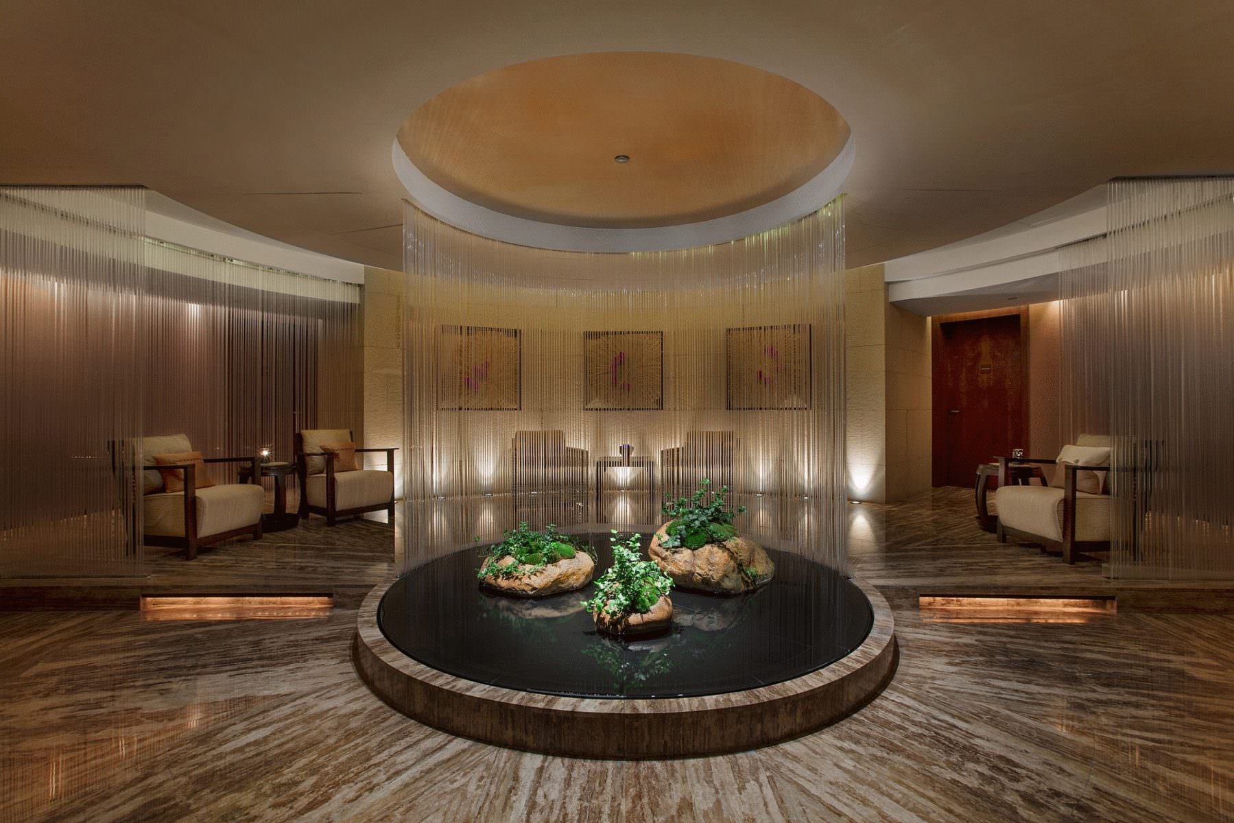 Stimmungsvolles Ambiente in der Asian Tea Lounge