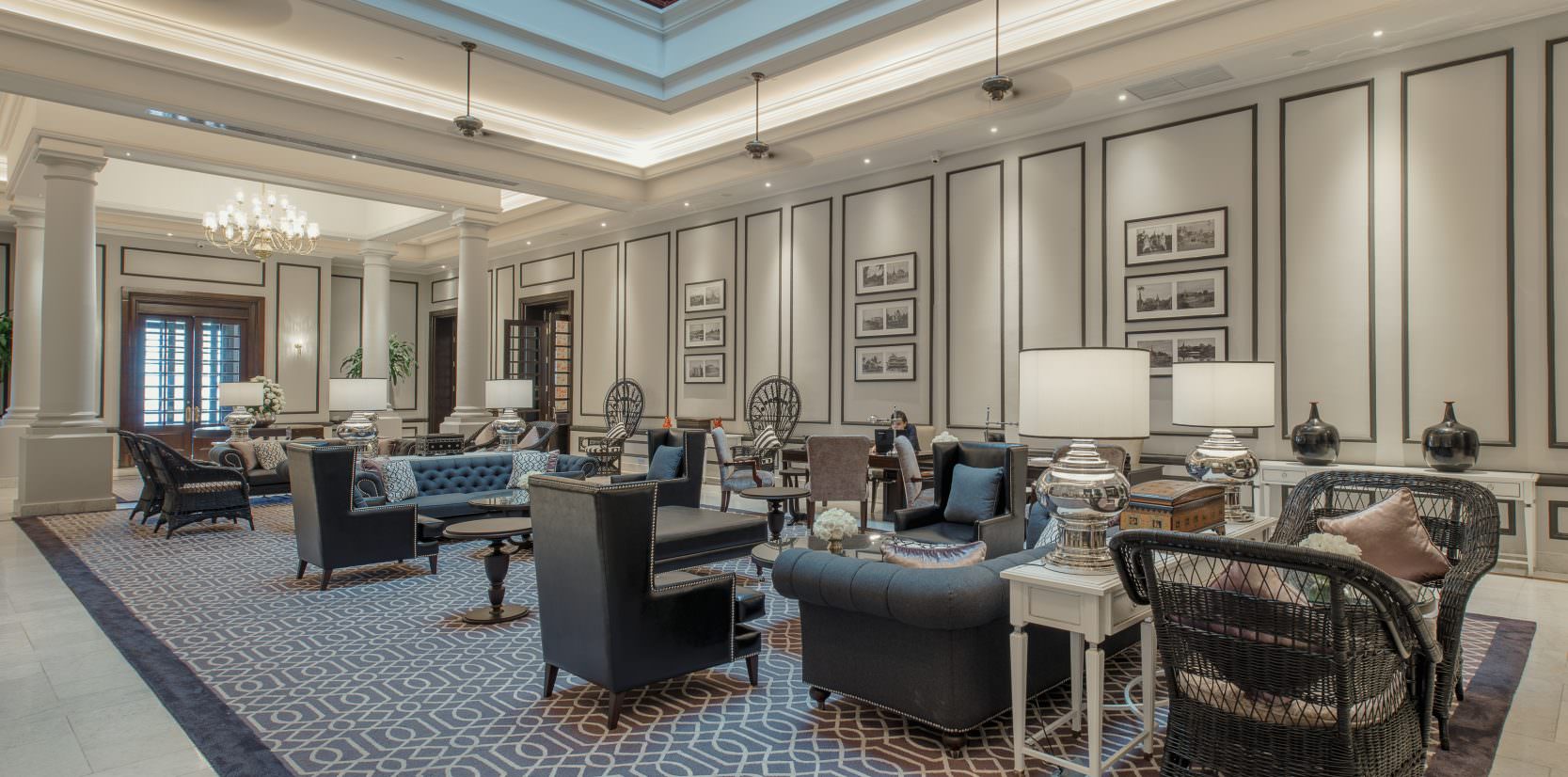 Ein kolonialer Empfang!