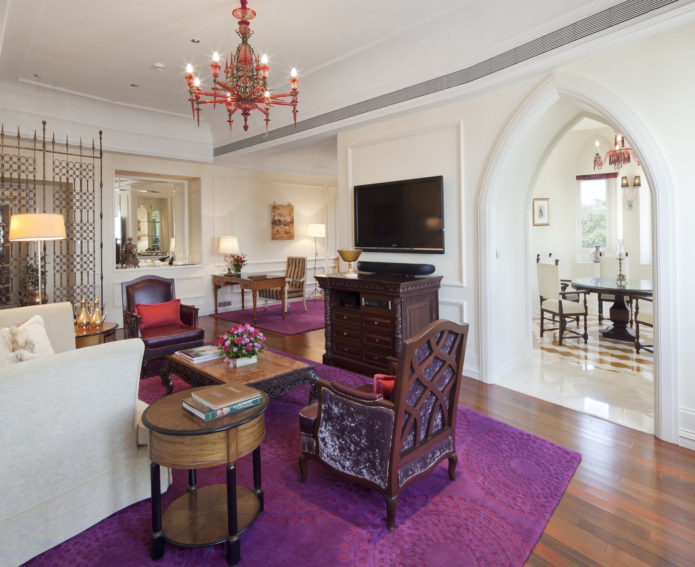 Einzigartiges Interieur