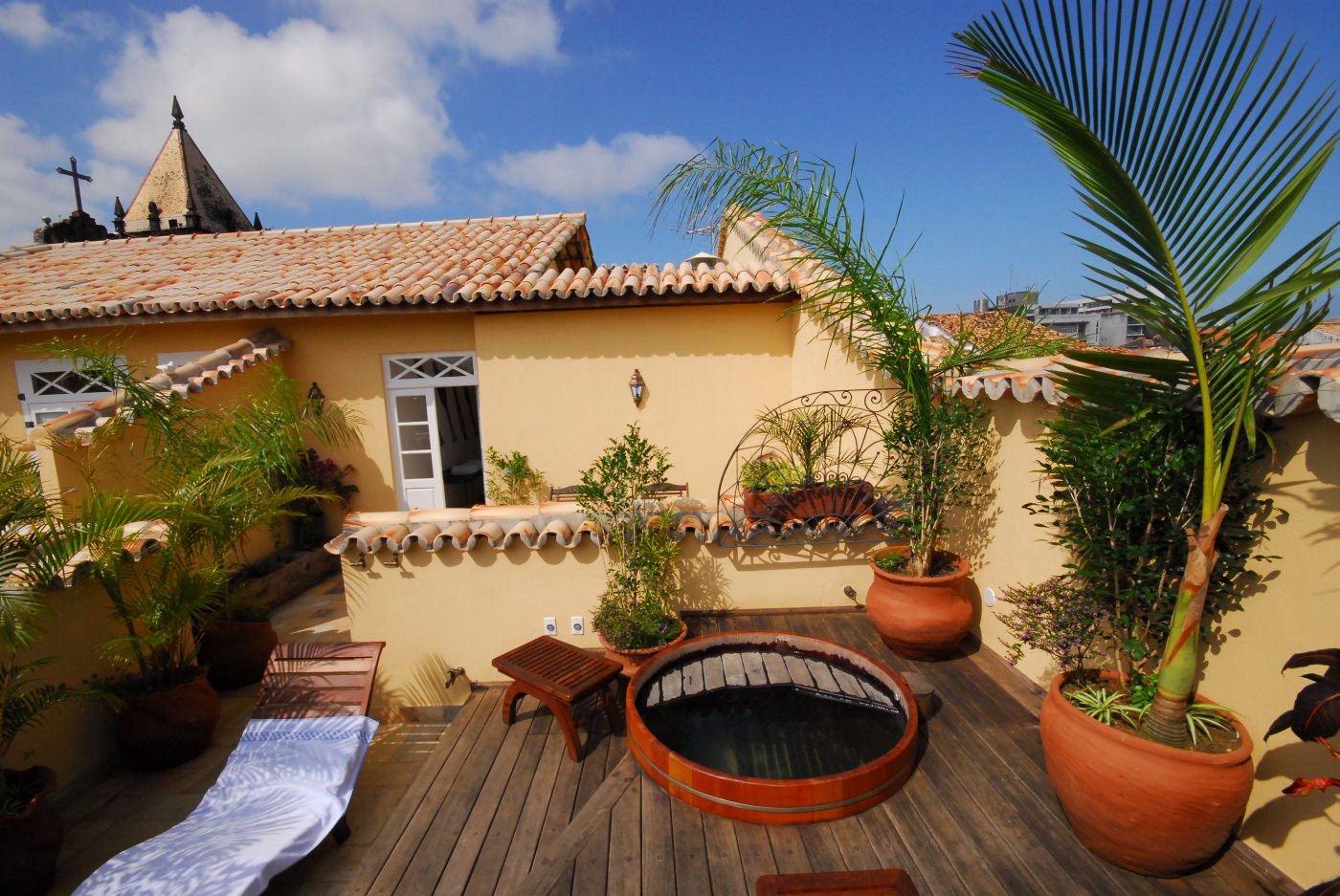 Geniessen Sie den Spa über den Dachern Bahias