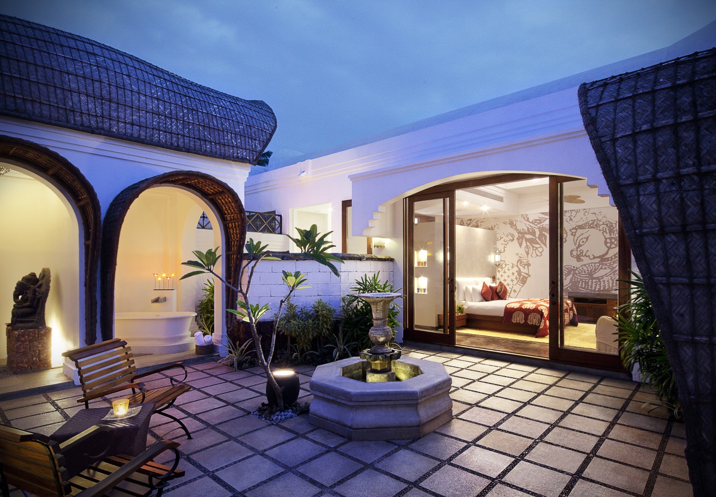 Traumhafter Innenhof