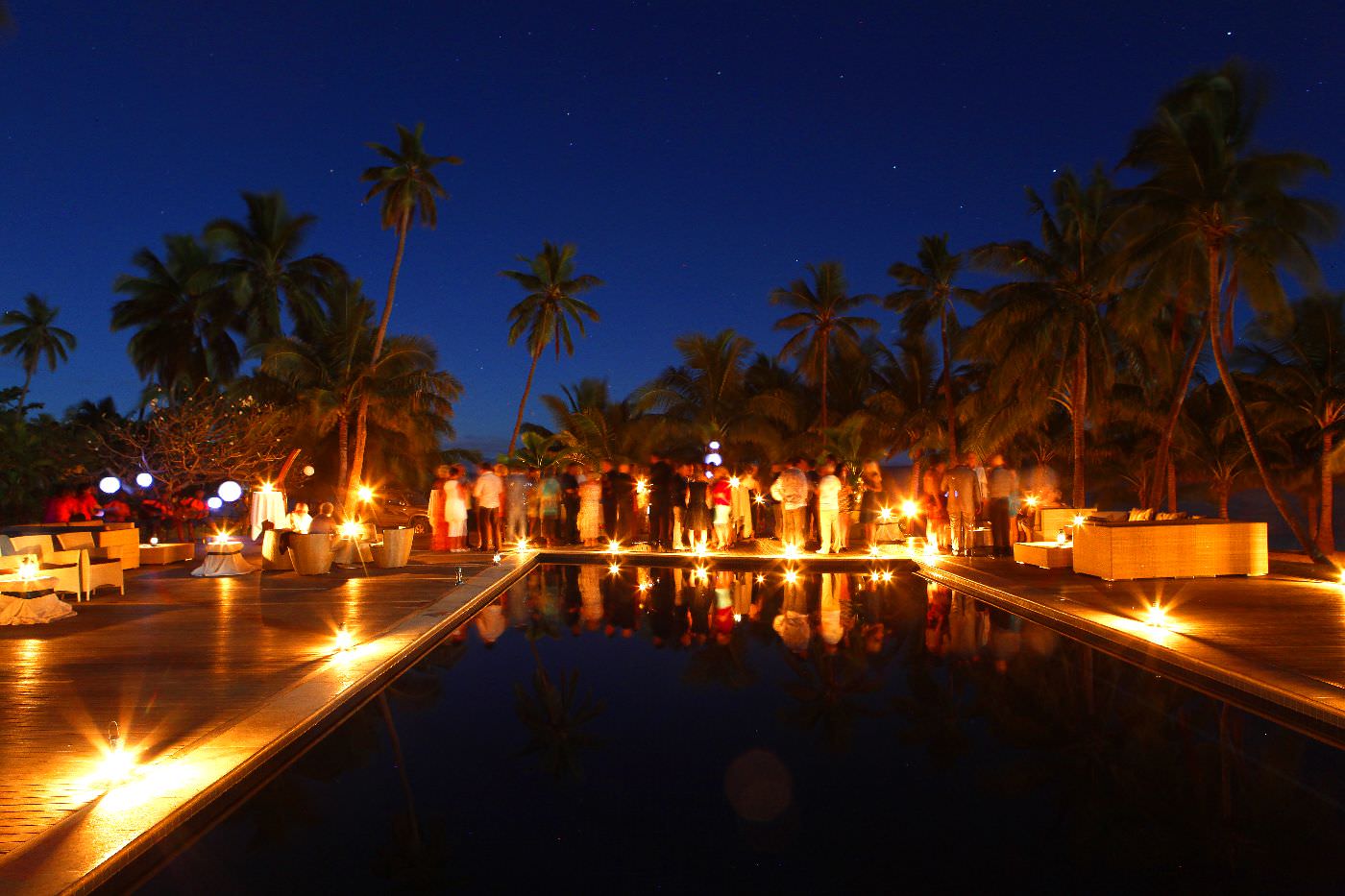 Gemütliche Abendstimmung