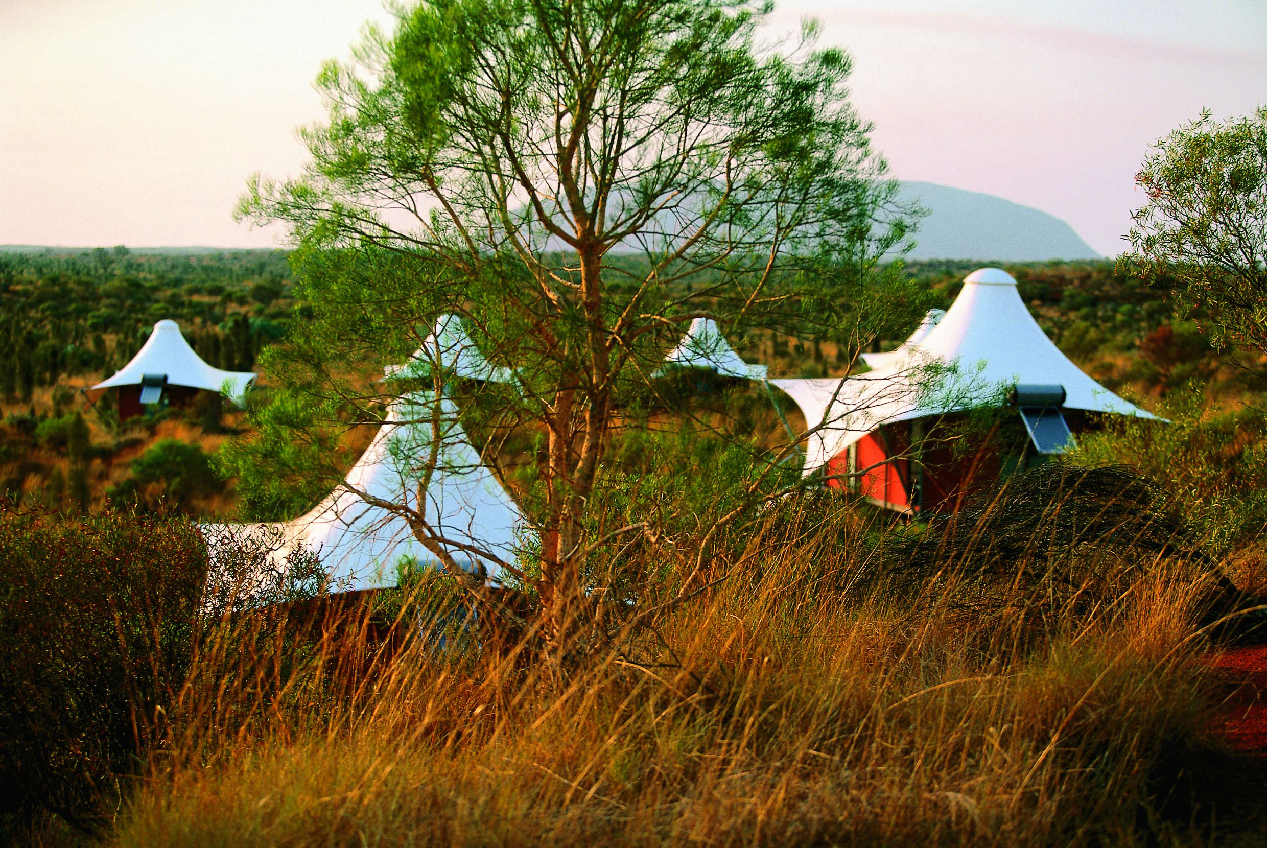 Die Luxuszelte des Longitude 131