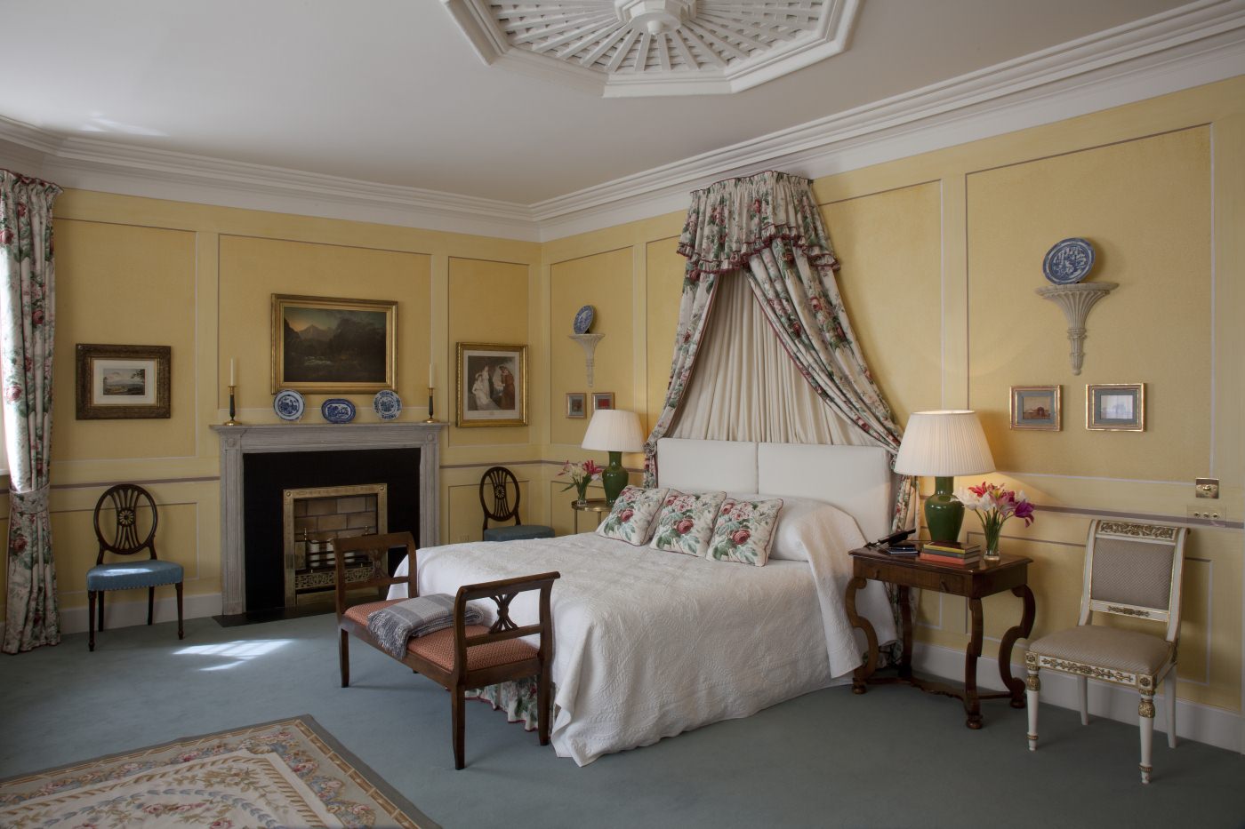 Romantische, einfaches Zimmer 