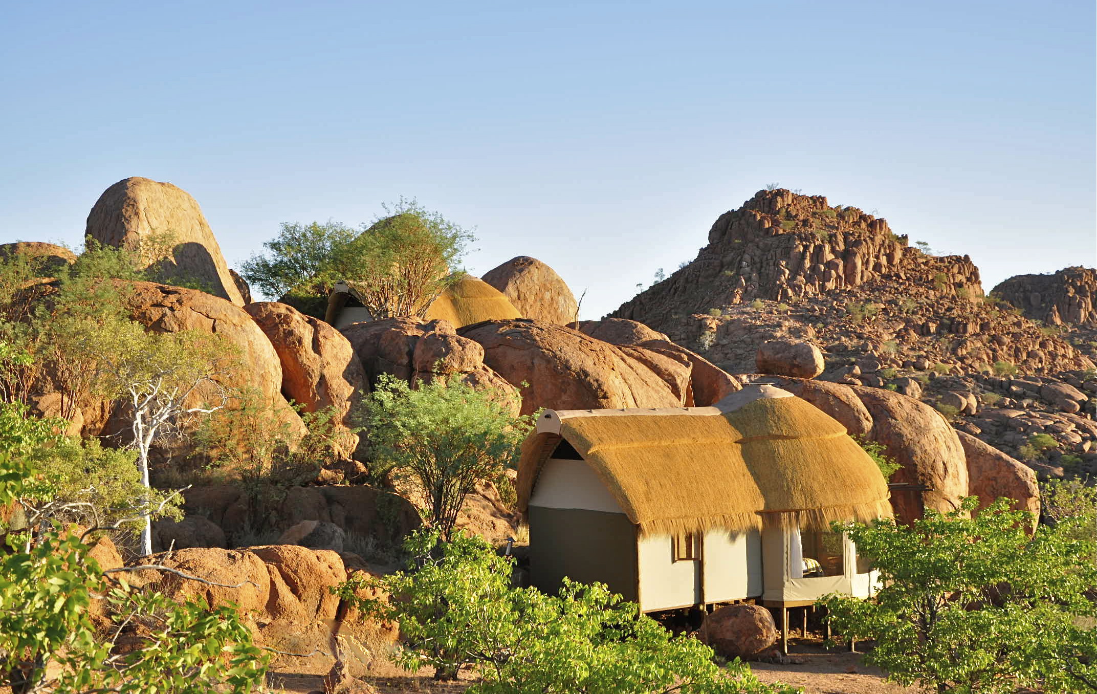 Perfekt eingebettet in die natürliche Umgebung