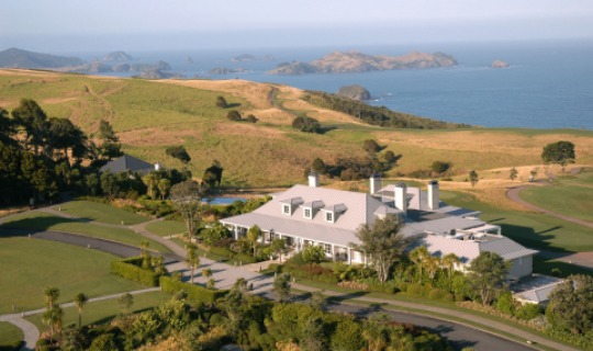 Kauri Cliffs in spektakulärer Lage