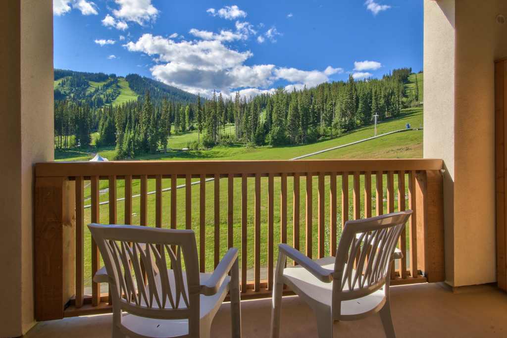 Verschnaufpause in Sun Peaks